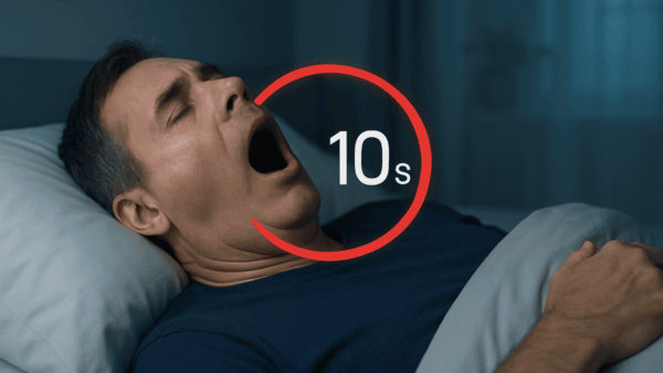 呼吸が何秒止まると危険？睡眠時無呼吸症候群の定義「10秒以上」と重症度の基準（AHI）