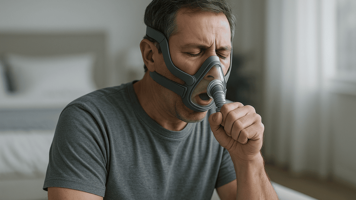 cpap 咳が出る