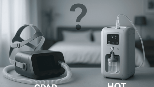 CPAPと在宅酸素療法（HOT）の違いとは？併用が必要になるケースとその目的を解説