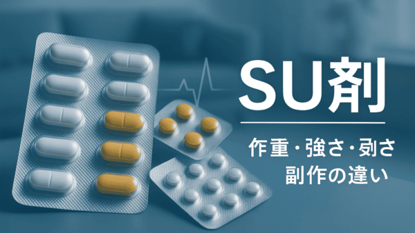 SU剤（スルホニル尿素薬）一覧｜作用時間・強さ・副作用の違いを比較