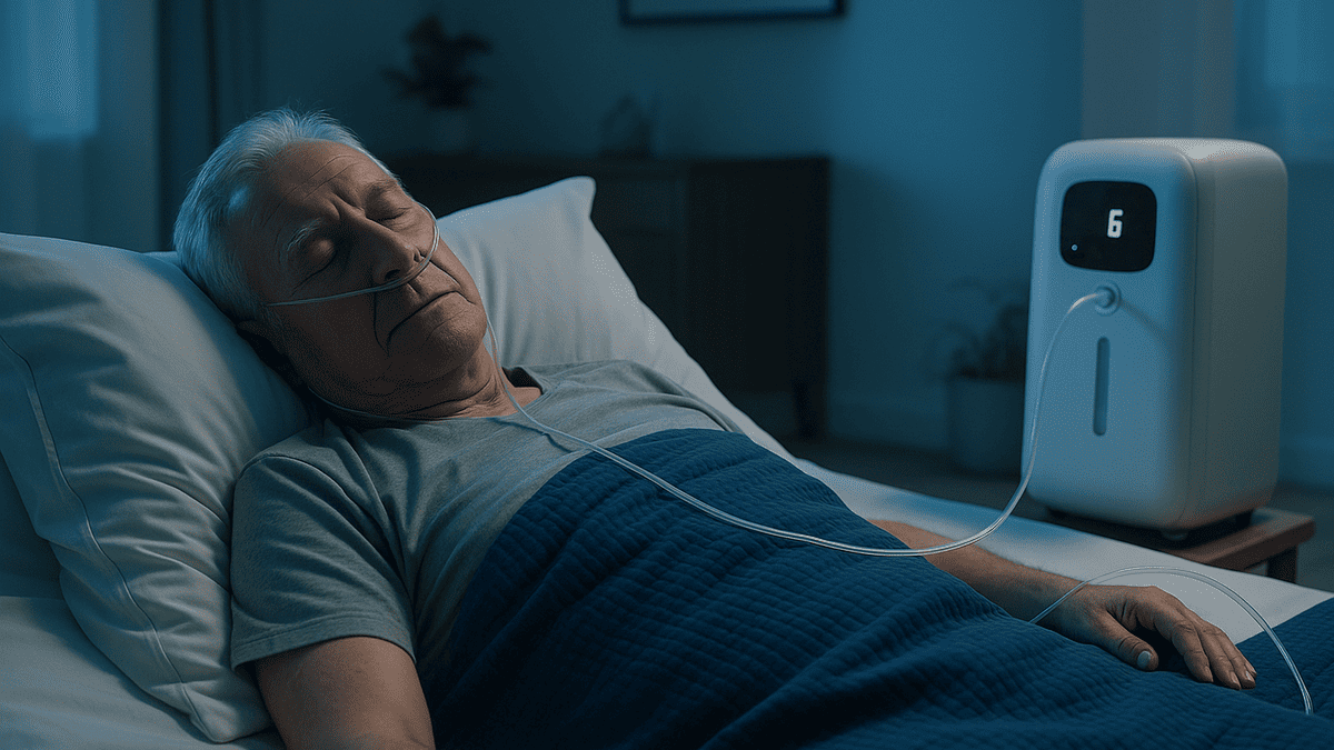 酸素 ボンベ 睡眠, 在宅 酸素 睡眠, 酸素 睡眠時