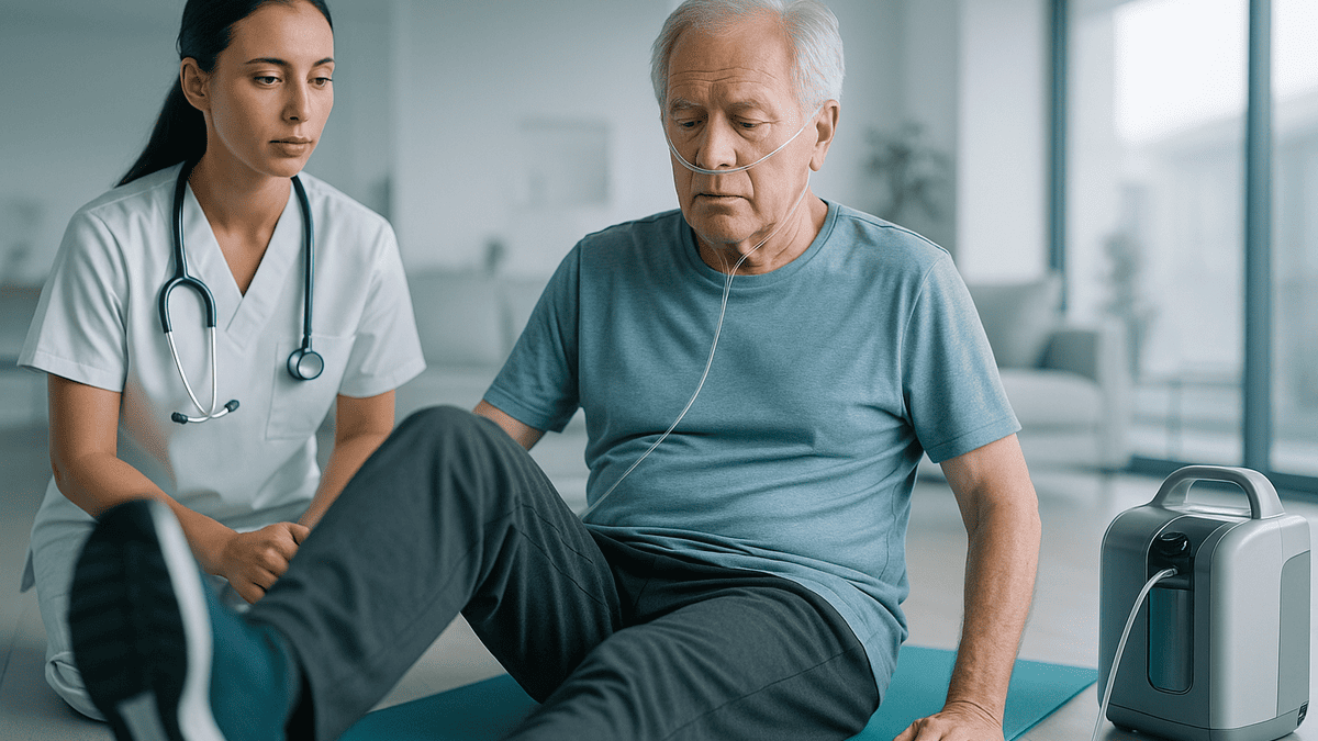 在宅 酸素 運動, 呼吸 リハビリ 在宅, COPD 運動療法