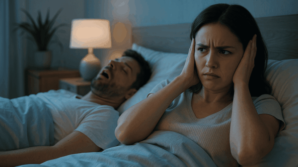 パートナーのいびきがうるさくて寝れない！今すぐできる対処法と根本的な解決策