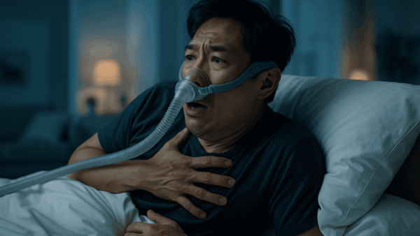 夜間の息苦しさ・動悸は要注意。睡眠時無呼吸症候群と不整脈・心不全の危険なサイン