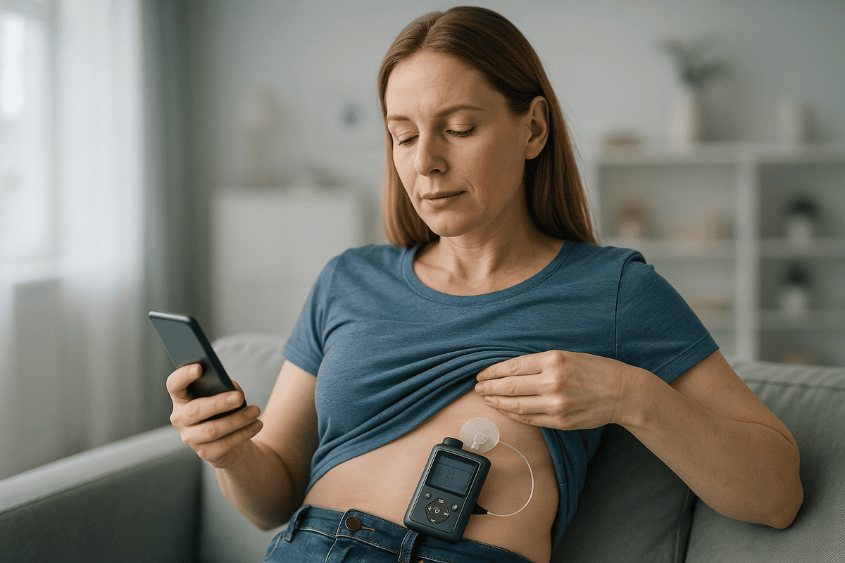 インスリンポンプの手術は大変？装着後の日常生活と自己管理のポイント