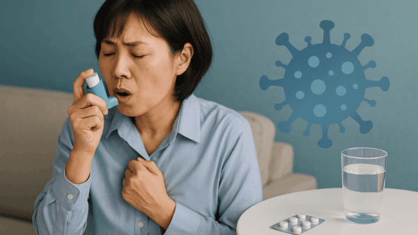 喘息持ちは要注意！インフルエンザで発作が悪化する？併発した時の対処法と予防策