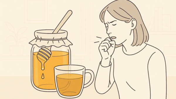 咳が止まらない時に。はちみつの咳止め効果と、効果を高める飲み方