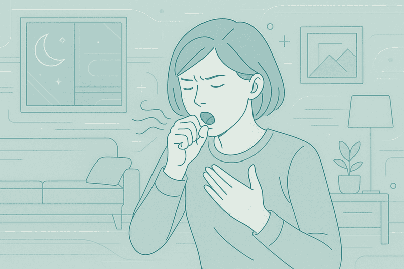 「よく咳が出る」「たまに咳が止まらない」原因は?隠れた病気のサインとシーン別対処法