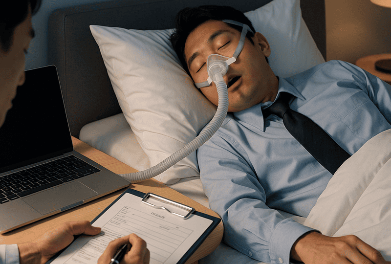睡眠時無呼吸症候群で休職は可能？診断書のもらい方と、治療に専念するための手順