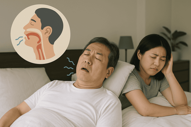 「睡眠呼吸障害」とは？いびき・無呼吸だけじゃない、主な種類と症状