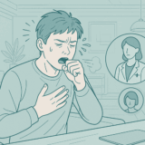 むせて咳が止まらない原因は？考えられる病気と何科を受診すべきかを解説
