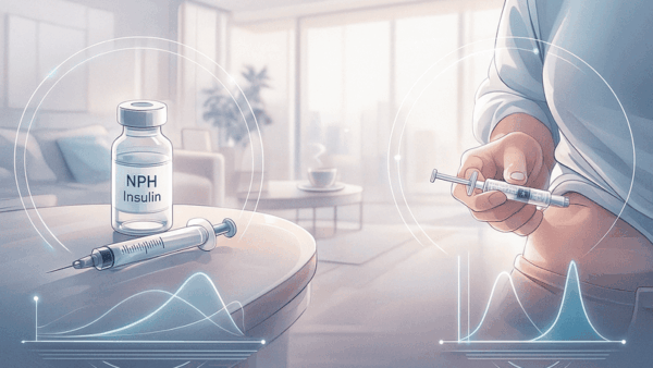 基礎インスリンと追加インスリンの違いとは?NPHインスリンの役割と作用時間(ピーク)を解説