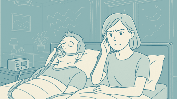 旦那のいびきがうるさい!それ「睡眠時無呼吸症候群」かも?「危険ないびき」と病院受診の勧め方