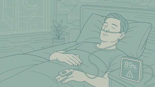 睡眠中の血中酸素濃度90%以下は危険信号？無呼吸症候群が引き起こすリスクと測定方法