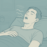 「いびき様呼吸」のパターンに注意。いびきが止まり、あえぐような呼吸は「睡眠時無呼吸」のサイン