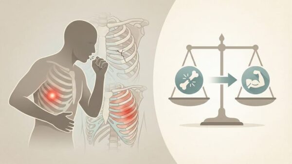 咳のしすぎで脇腹が痛いのは骨折？筋肉痛と「肋骨疲労骨折」の見分け方