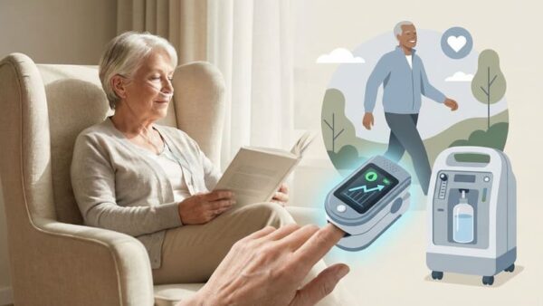 在宅酸素療法（HOT）の開始基準は？導入すべき酸素飽和度（SpO2）の数値と早期導入のメリット