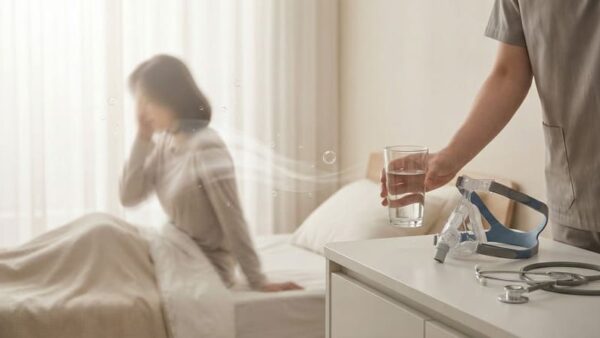 朝のめまい・立ちくらみは睡眠時無呼吸症候群が原因？酸欠によるふらつきの対処法