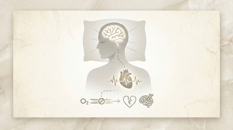 睡眠時無呼吸症候群で突然死する確率は?心筋梗塞や脳卒中を引き起こす危険なメカニズム