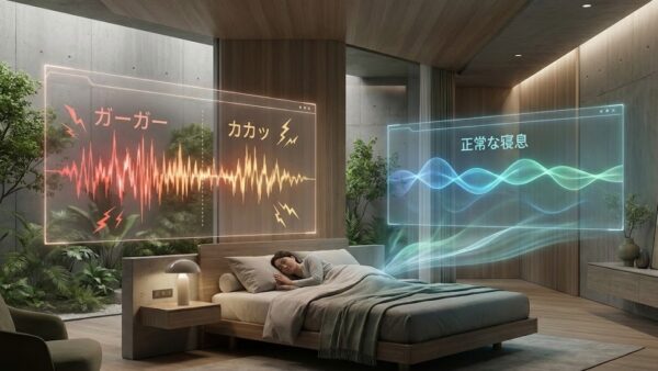 いびきの種類は音でわかる？「ガーガー」「カカッ」など危険な音と正常な寝息の違い