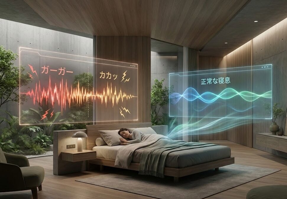 いびきの種類は音でわかる？「ガーガー」「カカッ」など危険な音と正常な寝息の違い