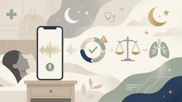 自分のいびきを今すぐチェック！録音アプリやセルフ診断でわかる重症度と危険サイン