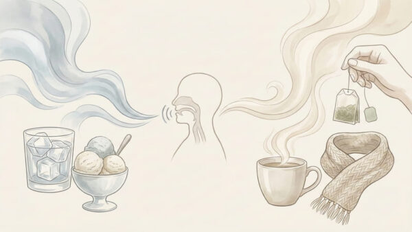 冷たい飲み物やアイスで咳が出るのはなぜ？食道の刺激による咳の原因と対策