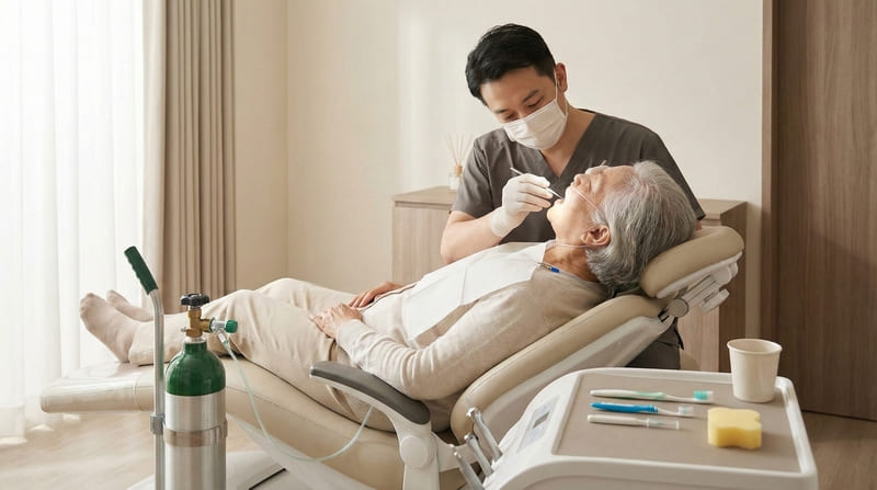 在宅酸素療法(HOT)でも歯科治療はできる?カニューレ装着時の受診と口腔ケアの重要性