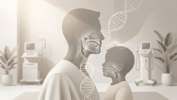 いびき・無呼吸症候群は遺伝する？親から受け継ぐ骨格の影響と、子供へのリスク