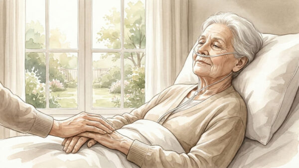 終末期の呼吸困難を和らげる緩和ケアとしての酸素療法|ホスピスや在宅での看取り