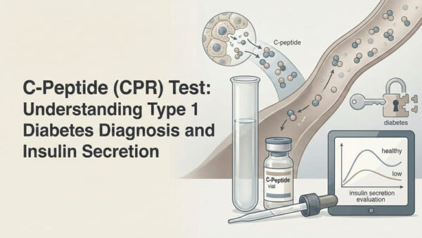 Cペプチド(CPR)検査でわかること|1型糖尿病の診断とインスリン分泌能の評価