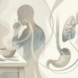 食事中や食後に咳が出るのはなぜ？逆流性食道炎と喘息の意外な関係