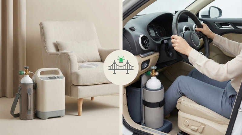 在宅酸素療法（HOT）をしていても車の運転はできる？道路交通法のルールとボンベ車載の注意点