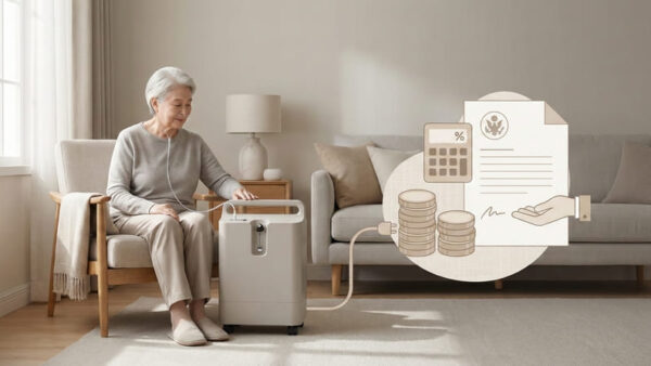 在宅酸素療法(酸素濃縮器)の電気代は高い?1ヶ月の目安料金と自治体の助成制度について