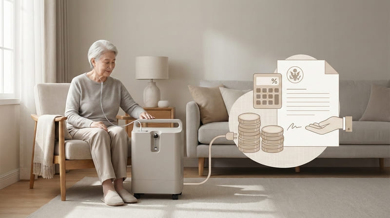 在宅酸素療法(酸素濃縮器)の電気代は高い?1ヶ月の目安料金と自治体の助成制度について