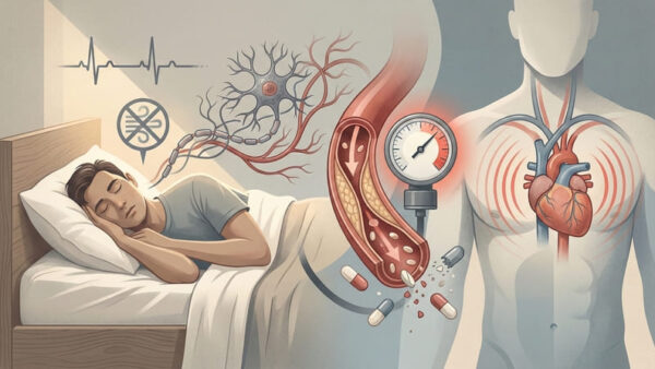 SAS（睡眠時無呼吸症候群）が高血圧を引き起こす機序とは？薬が効かない人は要注意