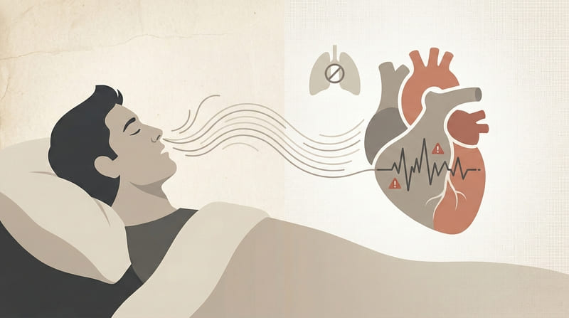 いびきは心筋梗塞の予備軍?睡眠中の酸素不足が心臓に与えるダメージと突然死リスク