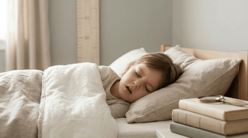 子供のいびきは放置NG！学力低下やADHDの誤診、成長ホルモンへの悪影響とは