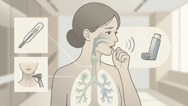 熱もない、喉も痛くないのに「咳だけが止まらない」原因は？咳喘息の初期サイン