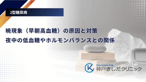 暁現象（早朝高血糖）の原因と対策｜夜中の低血糖やホルモンバランスとの関係