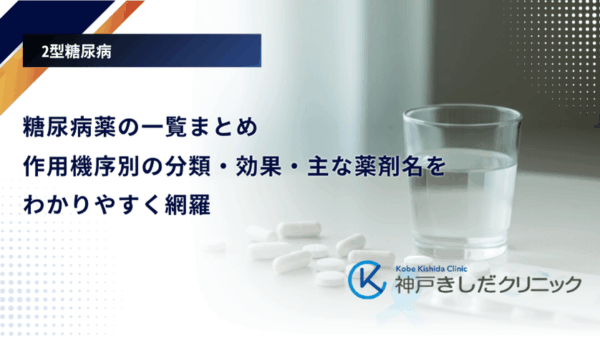 糖尿病薬の一覧まとめ｜作用機序別の分類・効果・主な薬剤名をわかりやすく網羅