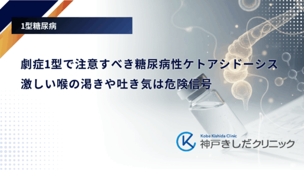 劇症1型で注意すべき糖尿病性ケトアシドーシス｜激しい喉の渇きや吐き気は危険信号