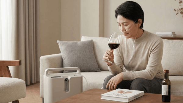 在宅酸素療法中にお酒は飲んでもいい？アルコールが呼吸機能に与える影響と晩酌の注意点