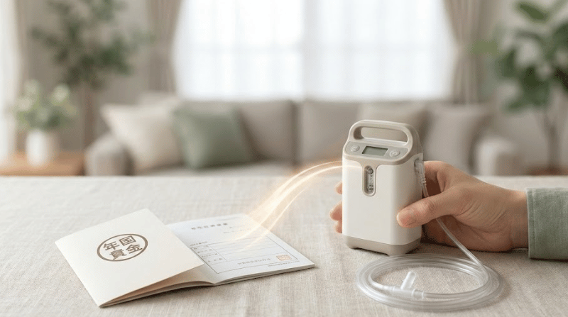 在宅酸素療法で障害年金は受給できる?障害者手帳との違いや認定基準・等級を解説