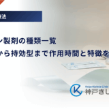 【インスリン製剤の種類一覧】超速効型から持効型まで作用時間と特徴を徹底比較・解説