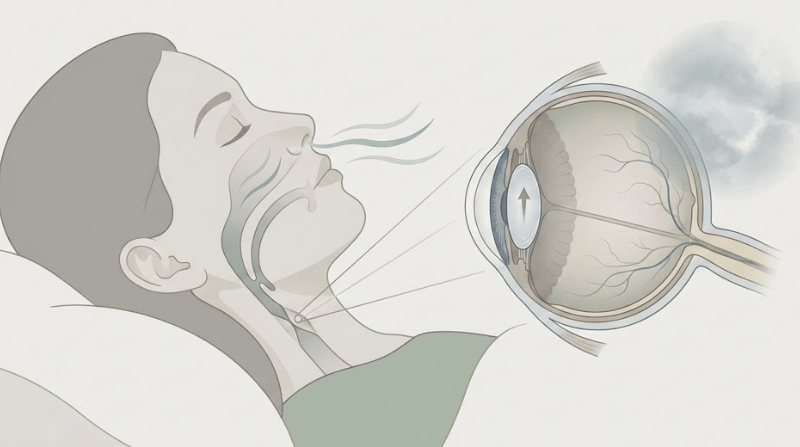 いびきが原因で失明のリスク?緑内障と睡眠時無呼吸症候群の意外な関係