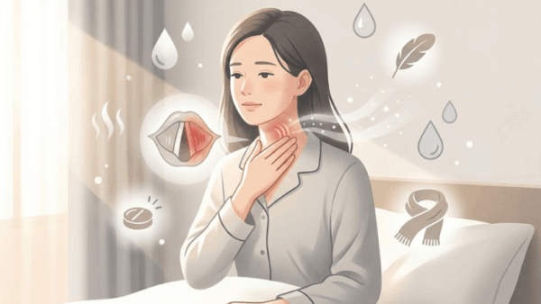 朝起きると「声が枯れる」「喉が痛い」のはいびきのせい？声帯へのダメージと正しいケア方法