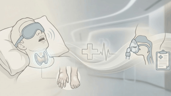 そのいびき、甲状腺の病気かも？橋本病などが引き起こす無呼吸とむくみ
