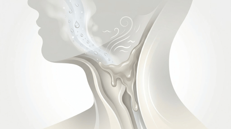 咳をしても痰が出ない・絡む!喉に張り付く「粘り気のある痰」の原因と出し方