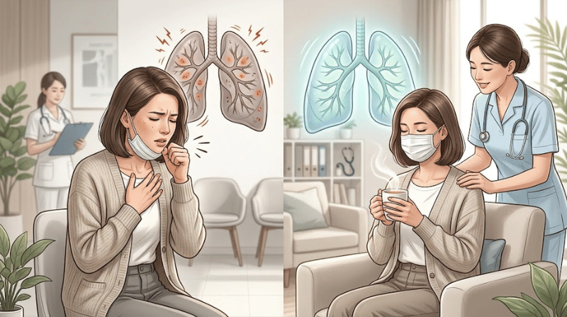 咳を我慢するとどうなる？肺への悪影響と上手な咳の鎮め方